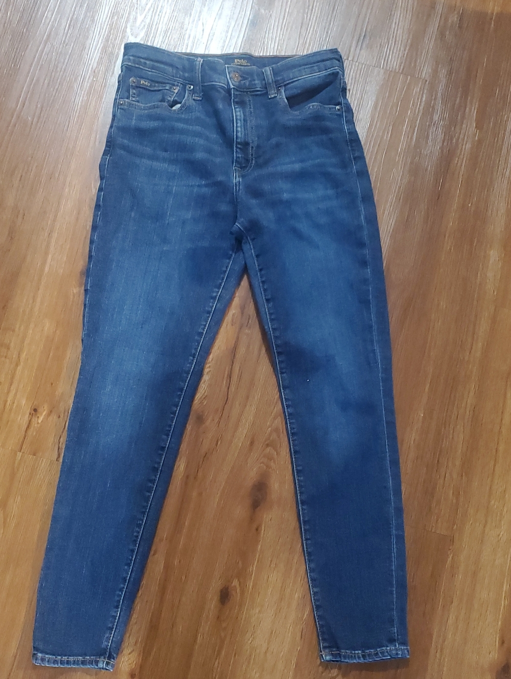 Ralph Lauren Women's Dark Indigo Skinny Jeans